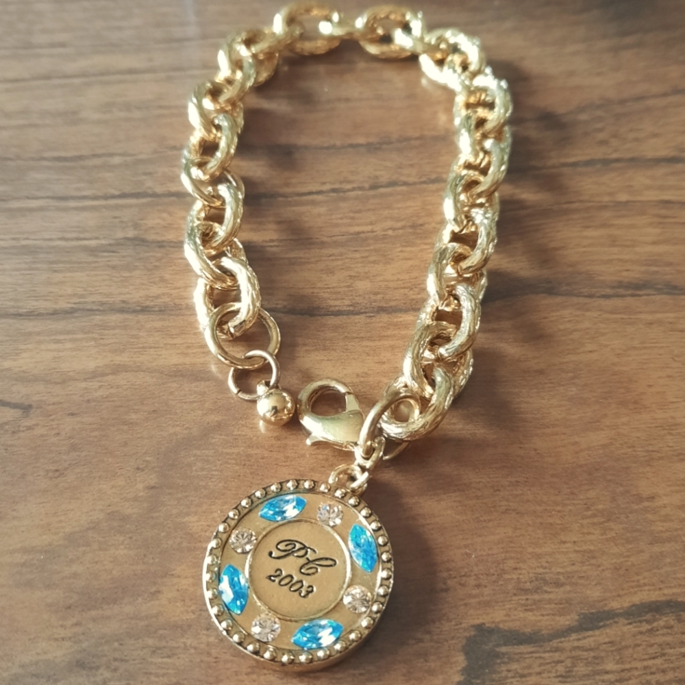 2003 President's Recognition Bracelet with Charm.